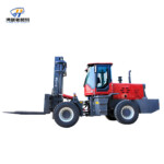 Завод — производитель 10T 4WD 4X4 внедорожный вилочный погрузчик для всех пересеченных ландшафтов