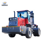 Завод — производитель 10T 4WD 4X4 внедорожный вилочный погрузчик для всех пересеченных ландшафтов