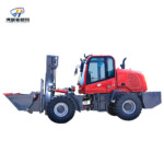 3.5T Китайский внедорожный вилочный погрузчик с двигателями высшего класса