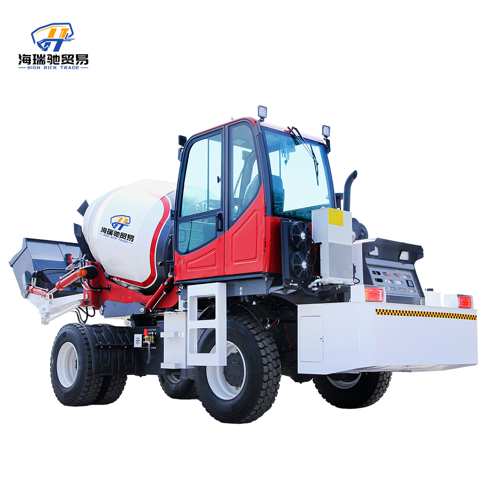 Автоматизированная бетономешалка с загрузочной бетономешалкой 3 куб.м