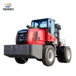 Большой внедорожный комплексный вилочный погрузчик