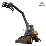 Малый и средний колесный экскаватор