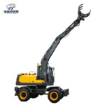 Малый и средний колесный экскаватор