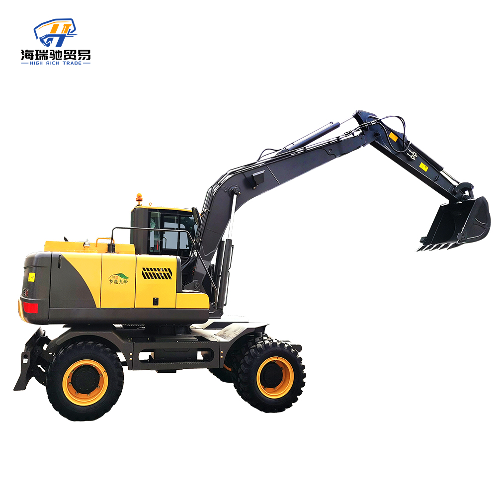 Малый и средний колесный экскаватор