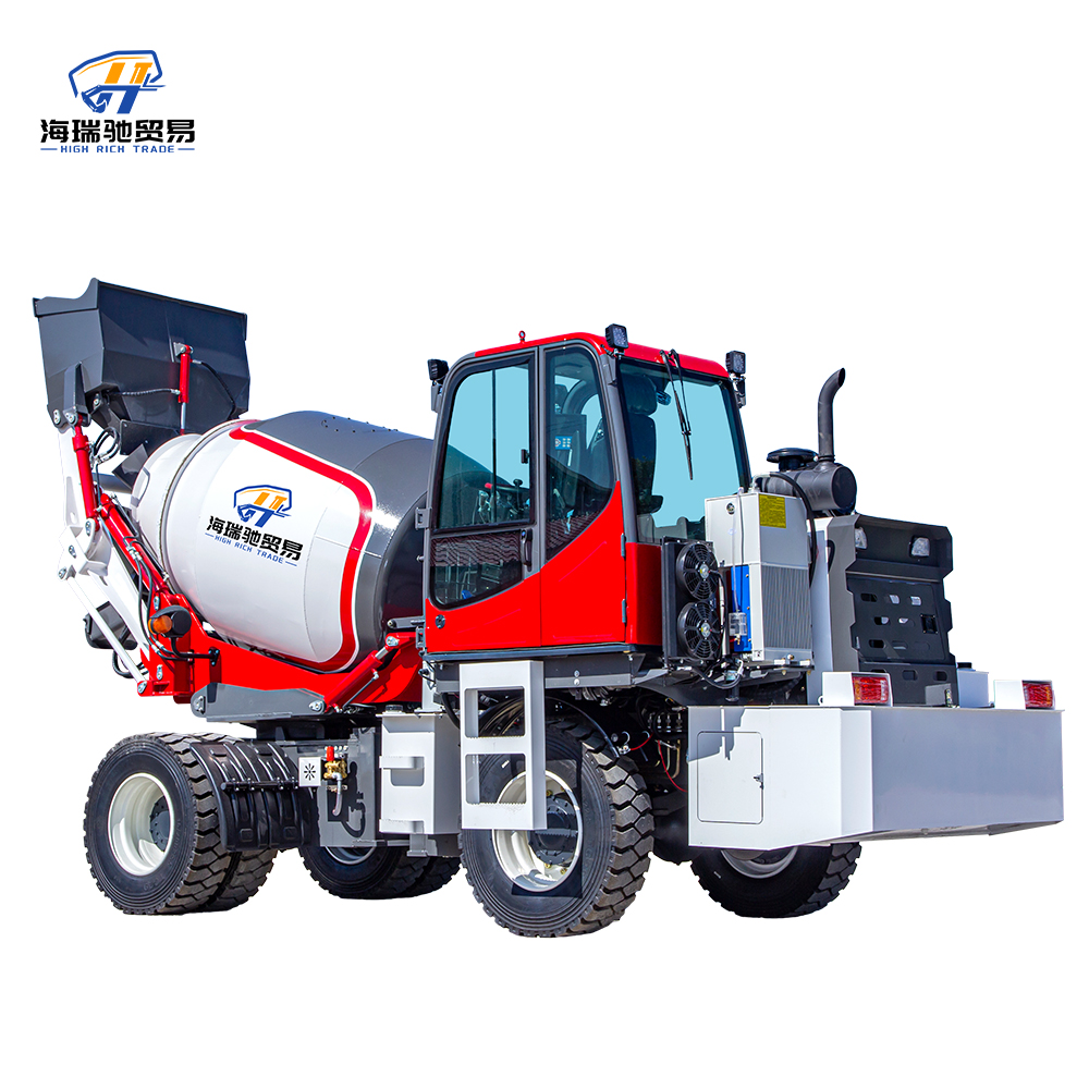 4.0 куб.м Полностью автоматическая бетономешалка