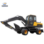 Колесный экскаватор