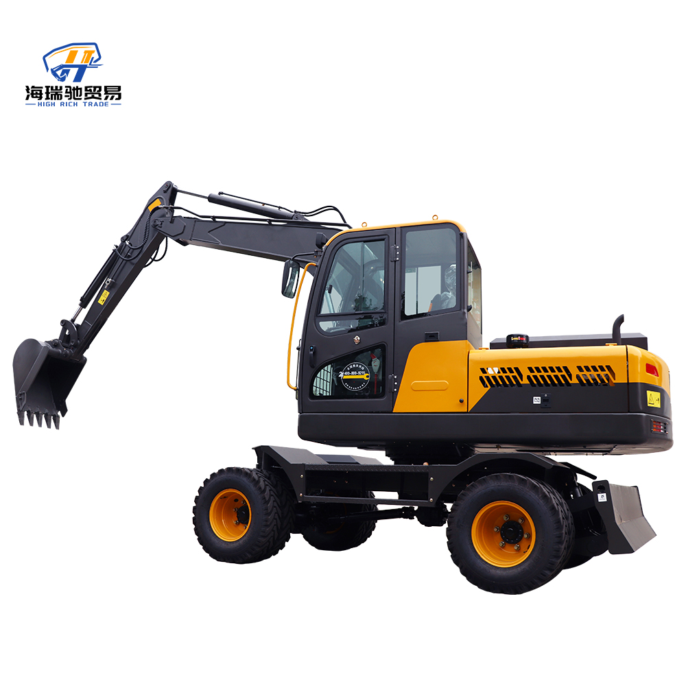 Колесный экскаватор