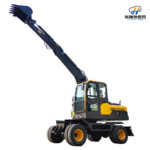 Колесный экскаватор