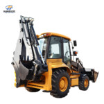 Инженерное сельскохозяйственное колесо с двумя занятыми передними лопатами