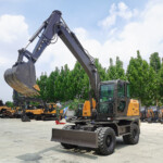 Гидравлический колесный экскаватор HR9120 HIGH RICH